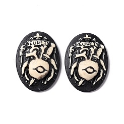 Camafeos de halloween cabujones de resina opaca&nbsp;RESI-C017-01B