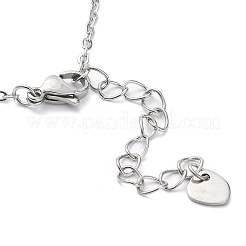 Anlaufgeschützte Gliederarmbänder aus 201 Edelstahl mit Ankerketten&nbsp;LS-BJEW-P297-01P-B