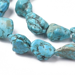 Fili di perline howlite naturale&nbsp;X-G-I263-02