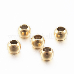 Ionenplattierung (IP) 304 Edelstahlperlen&nbsp;X-STAS-H394-08G