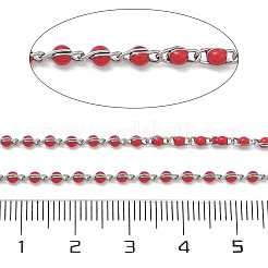 Chaînes torsadées en acier inoxydable 304 émaillé&nbsp;STAS-R100-40P-05