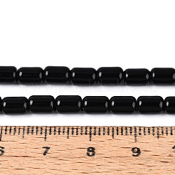 Chapelets de perles en verre opaques&nbsp;GLAA-T028-14P-01