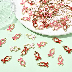 DIY-Set zur Herstellung eines Bewusstseinsband-Anhängers aus Emaille und gewachster Polyesterschnur&nbsp;DIY-YW0011-74