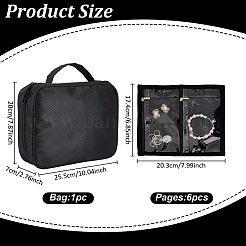 Reiseschmucktasche aus Nylon&nbsp;AJEW-WH0816-472