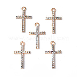 Legierung Kristall Strass Anhänger&nbsp;PALLOY-F288-03KCG