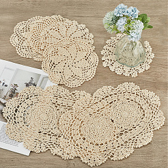8 pièce de 4 styles de tampon en coton tissé&nbsp;AJEW-GF0008-96