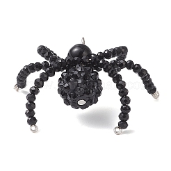 Hallowmas Glas & Harz Strass Perlen Kronleuchter Komponenten Verbinder&nbsp;PALLOY-JF04534