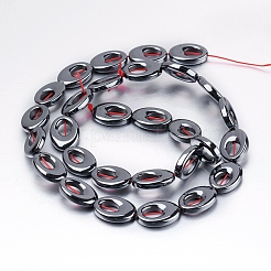 Unmagnetische synthetischen Hämatitkornen Stränge&nbsp;G-P341-33-10x14mm