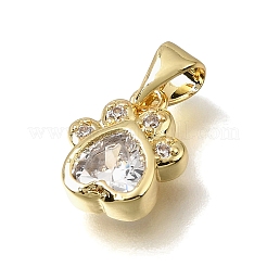 Ciondoli in ottone con zirconi chiari&nbsp;KK-A303-48G