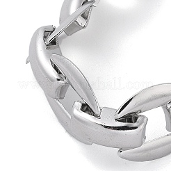 Bracciali a catena in acciaio inossidabile 304 anti-ossidazione per donne e uomini&nbsp;BJEW-Q343-14P