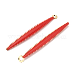 Messing Emaille große Anhänger&nbsp;KK-L229-008G-01