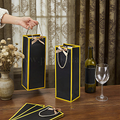 14 bolsa de papel para regalo de vino&nbsp;ABAG-PH0001-95A