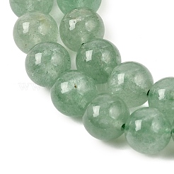 Naturales verdes fresa de cuarzo hebras de abalorios&nbsp;GG-CBA0487-E01-8mm