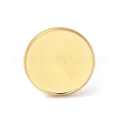 Componentes de anillos de dedo ajustables de acero inoxidable 304&nbsp;LS-STAS-L193-G-20mm-A
