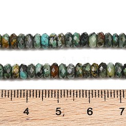 Hebras de cuentas de turquesa africana natural (jaspe)&nbsp;GG-CBAE4D4-A06-01