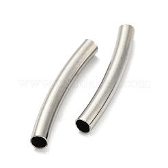 Cuentas de tubo de acero inoxidable 304 que no se deslustran&nbsp;STAS-B047-27E-P