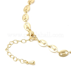Herstellung von Armbändern aus Messing mit Kaffeebohnenkette&nbsp;MAK-K024-16G