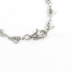 Bracelets en acier inoxydable 304 résistant au ternissement&nbsp;BJEW-D418-04