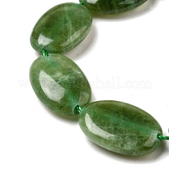 Brins de perles de jade malaisien teintées naturellement&nbsp;G-B137-A01-01F