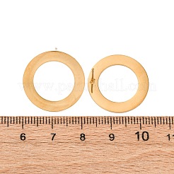 Ohrstecker-Beschläge aus Edelstahl 304&nbsp;STAS-D371-04G