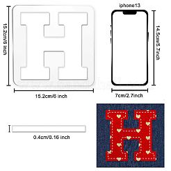 Handarbeitsvorlage für Acrylohrringe&nbsp;TOOL-WH0156-003