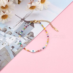 Armbänder aus Jadeglasperlenimitat&nbsp;BJEW-JB05987-01