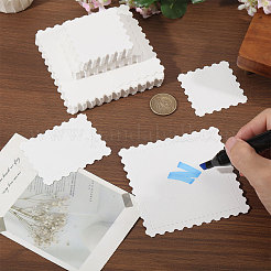 100 Stück 3 Stile Blanko-Aquarellpapier Blanko-Stempel&nbsp;DIY-GL0006-35