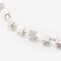 Chaînes en laiton avec strass&nbsp;CHC-S16-12S