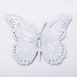 Décorations murales suspendues en fer papillon&nbsp;DIY-WH0161-50A
