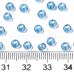 Perle di vetro trasparente&nbsp;SEED-S040-08A-03