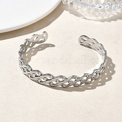 304 Edelstahl-Armreife für Damen&nbsp;BJEW-A160-04P