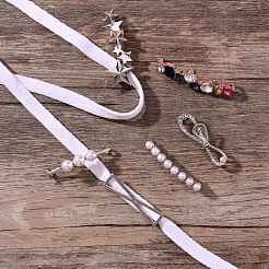 13pcs 13 Arten Zinklegierung Schuhe Schnallenclips&nbsp;FIND-SZ0001-46P