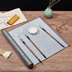 1 ensemble en bois avec poils de belette&nbsp;AJEW-FG0004-32