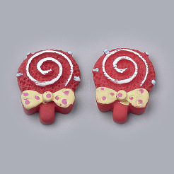 Cabochon decodificati in resina&nbsp;CRES-N016-02