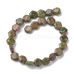 Natur Unakit Perlen Stränge&nbsp;G-K359-C15-01