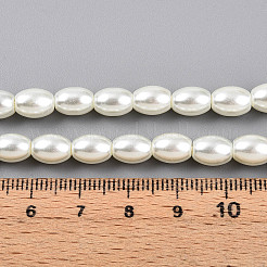 Peinture au four brins de perles de verre nacré&nbsp;X-HY-T002-01A-02