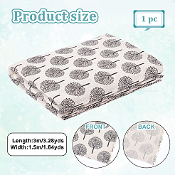 Tissu en coton et lin&nbsp;DIY-WH0591-282A