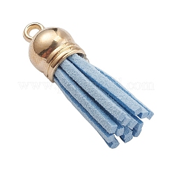 Decorazioni ciondolo nappa in finta pelle scamosciata 60 pz 30 colori&nbsp;FIND-YW0001-13LG