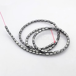 Electroplate non magnetici ematite sintetico fili di perline&nbsp;G-J213D-M
