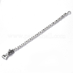 Kabelarmbänder aus Herrenlegierung&nbsp;X-BJEW-T014-03