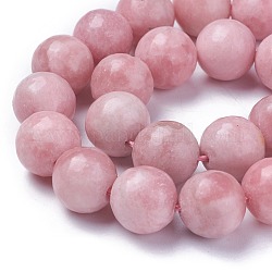 Натуральный розовый опал бусы пряди, класса AB, круглые, 12 мм, отверстие : 1 мм, около 32 шт / нитка, 14.9 дюйм (38 см)