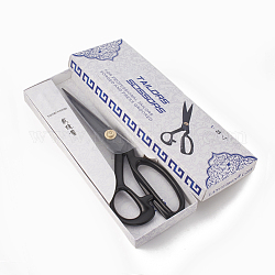 Ножницы для швейной промышленности, швейные ножницы, чёрные, металлический черный, 225x80x10 мм