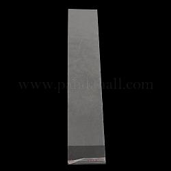 Прямоугольник ОПП целлофановые мешки, прозрачные, 37x9 см, односторонний толщина: 0.035 mm, внутренней меры: 33x9 см