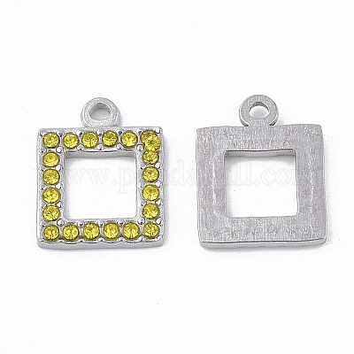 Pendentifs en acier inoxydable 304&nbsp;STAS-T050-005F-1