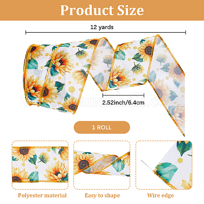 12 Yard Sackleinenbänder&nbsp;SRIB-WH20010-003-1
