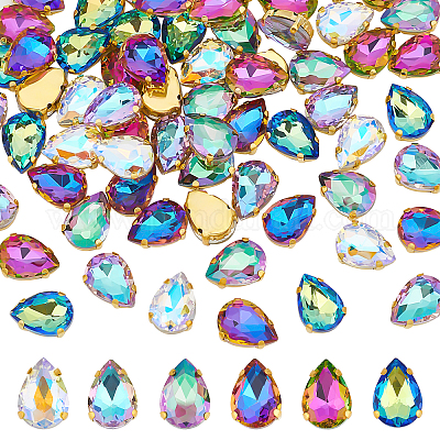 Tear Drop Crystal Beads Sizes  Tear Drop Beads Crystal Glass