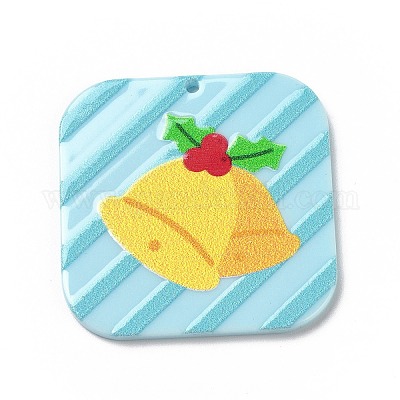 Pendentifs acryliques imprimés&nbsp;MACR-F072-06B-1