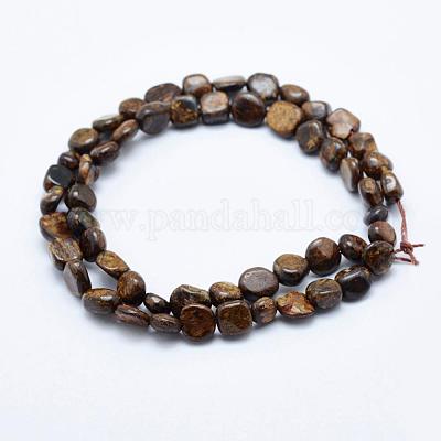 Natur Bronzit Perlen Stränge&nbsp;G-K203-33-1