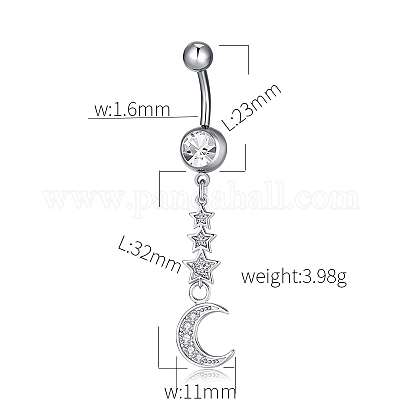 Piercing-Schmuck&nbsp;AJEW-EE0002-02P-1