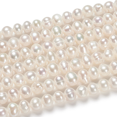Wholesale Potato Natural Cultured Freshwater Pearl Beads Strands ...